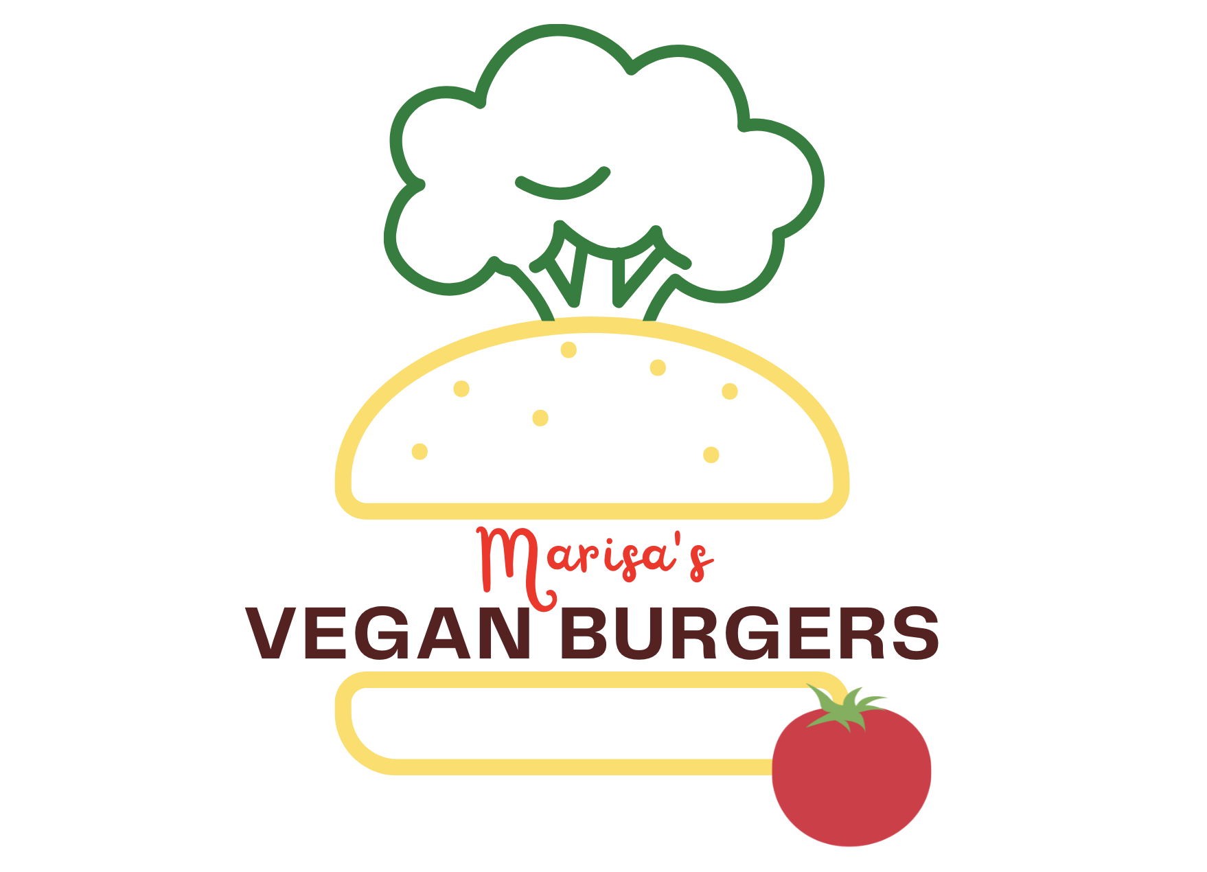 Marisa's Vegan Burgers Logo